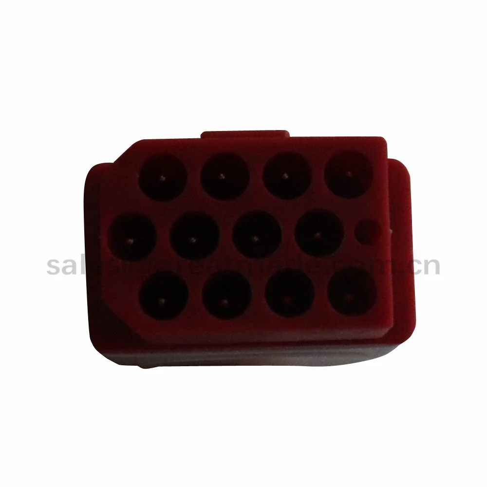 Cabo de ECG de uma peça compatível com Bionet BM3 BM5 com fios, AHA, 3 derivações, pressão, 12 pinos vermelho