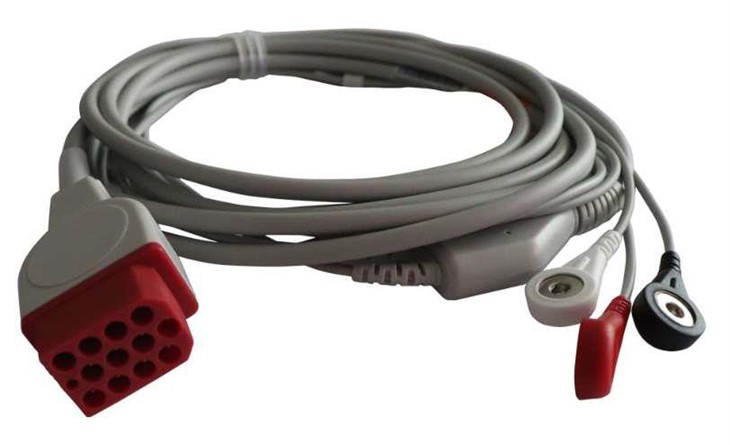 BIONET BM3 3-LEAD Paciente Cabo Com Leadwires