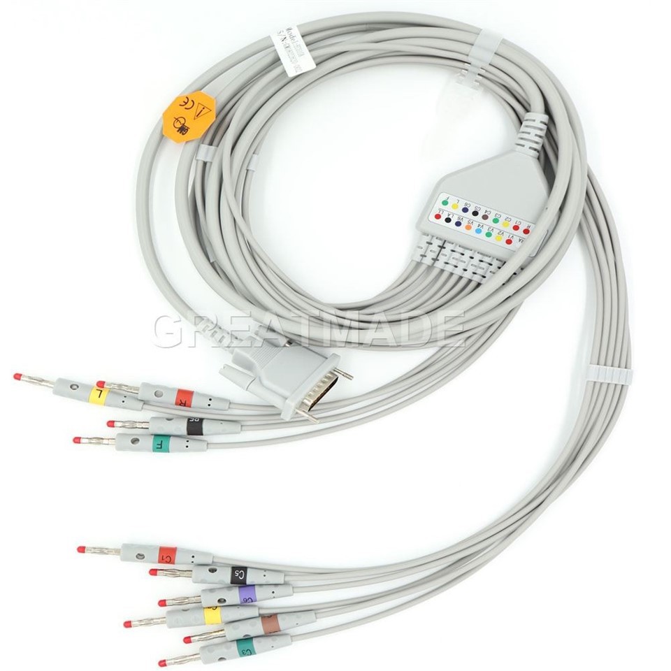 IEC EKG Cable Of Banana 4.0 Plug For Schiller best
