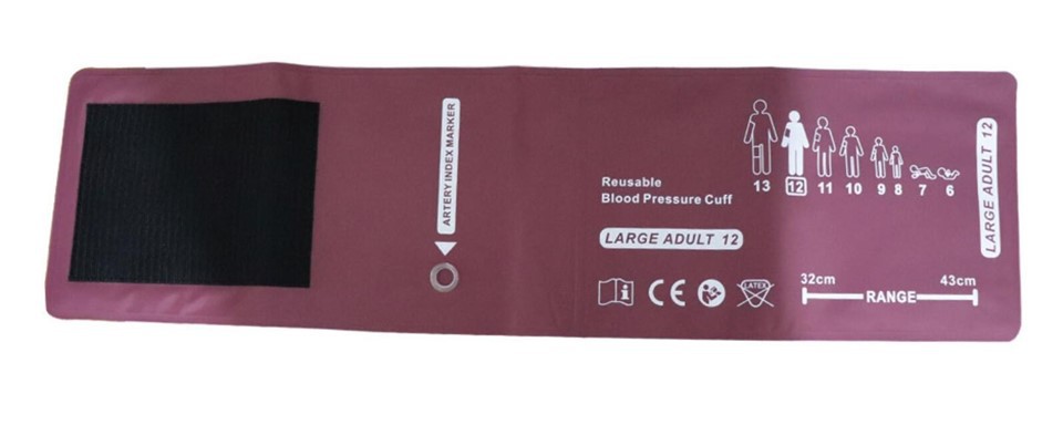 Large Adult Durable NIBP Cuff For Welch Allyn