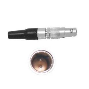 00B Circular Push Pull Metal Connector Cable Plug FGG 2 Pin Fast Automotive Male Contacts