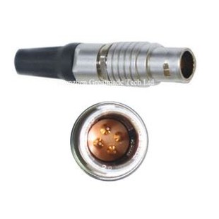 4 Pinos 0B Metal Aviação Conector Elétrico, Pequeno Cabo Masculino Feminino Conector, Circular Metal Empurre Puxe Tomada