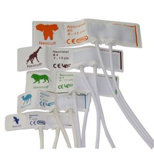 Manguito descartável para pressão arterial para recém-nascido