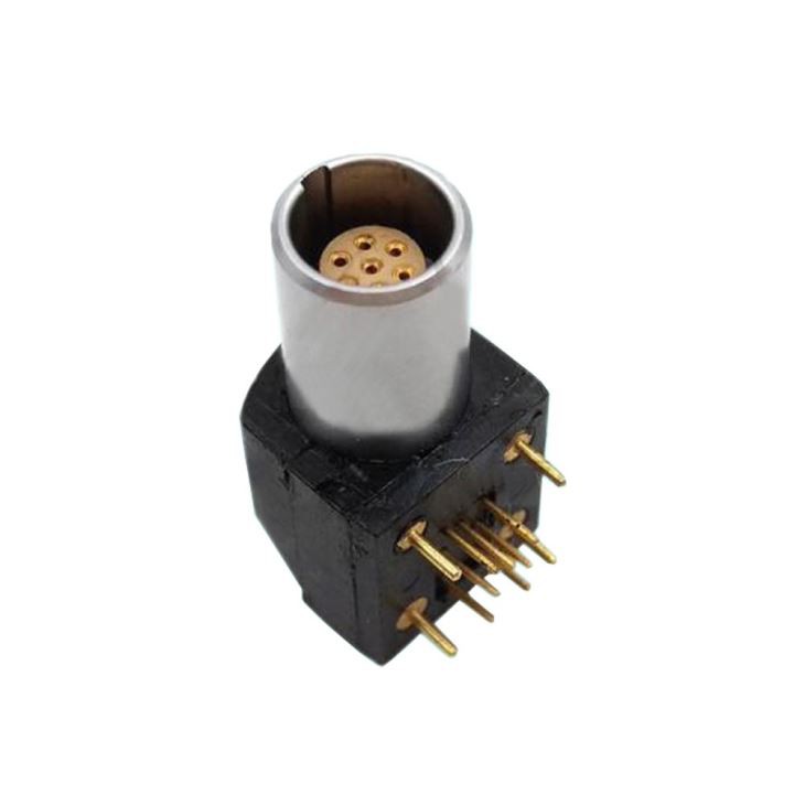 EPG 0B Series 2 3 4 5 6 7 8 9 Pin Metal Elbow Socket