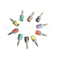 Conjuntos de conectores, banana 4,0 mm, IEC