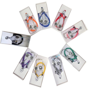 Multifuncional Médica Cabeça Dupla Estetoscópio Médico Estetoscópio Profissional Enfermeira Equipamento Médico