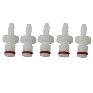 Conector de travamento macho de plástico NIBP Cuff Conector de mangueira de ar para uso com marqueta