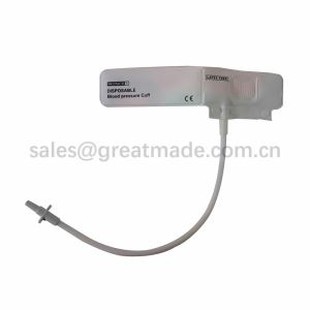 TPU tubo único descartável NIBP manguito