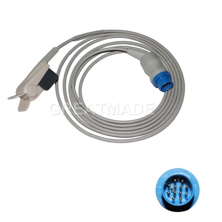 Dedo Adult Clip Spo2 Sensor uso para Mennen